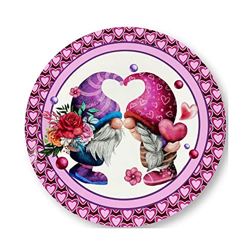 Valentinstag Goblin DIY Diamant 5D Gemälde für Erwachsene Full Round Gnome Diavmond Drill Diamant Harz Mosaik Kunst Bild Strass Kit Handgemachtes Geschenk Home Dekorationen für Sie 30x30cm Cover