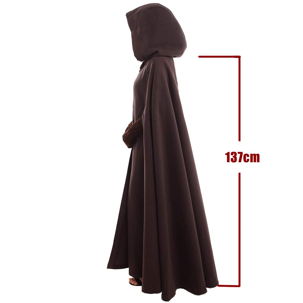 GRACEART Longue Cape à Capuche Poncho Veste Blouson Manteau Robes Chaude