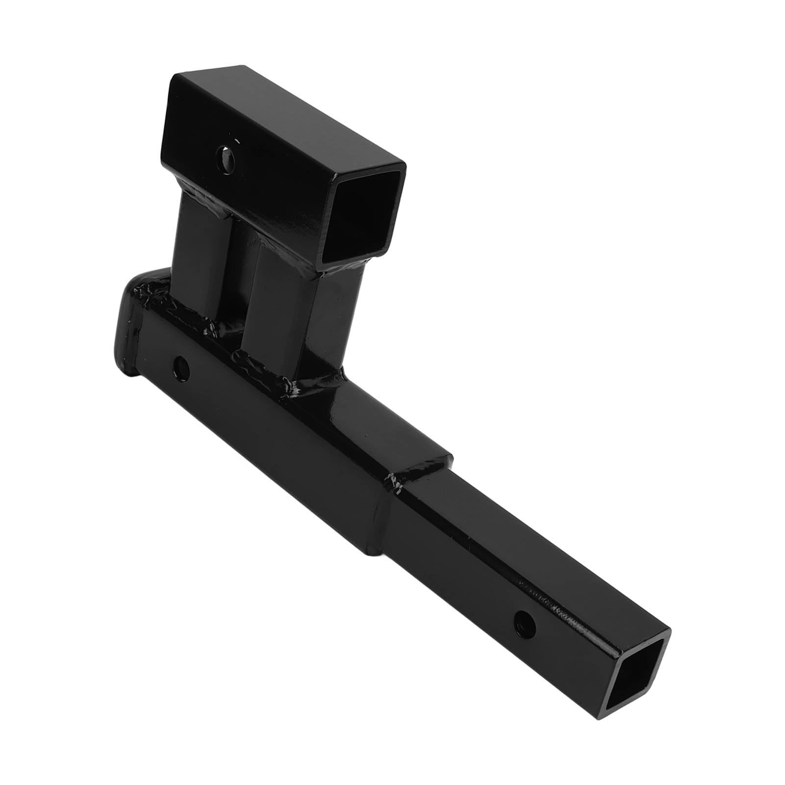 Cocoarm Adapter Podwójnego Zaczepu Stal Stopowa Adapter Zaczepu Przyczepy 2-calowy Podwójny Odbiornik 4000 Funtów GTW 400 Funtów TW Przedłużenie Wzniosu do Przyczepy RV Pojazd Terenowy Zastosowanie w