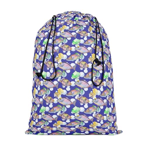 Image of ArtzFolio Tropical Sea D2 | Reusable Sack Bag | Bag for Gym, Storage, Vegetable & Travel