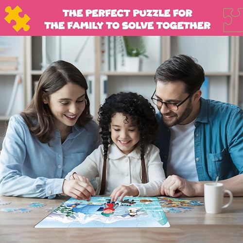 Image of Set of 2, 150 Pieces Adventure Jigsaw Puzzle for Kids, Hiking & Star Gazing, Large Size - 45 * 30 cms, Puzzle for Kids 6+ Years, Brain Teaser, Birthday Gift