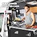 TecTake 800747 Cocina de Camping, Aluminio, Plegable para Exteriores, Patas Ajustables, Compartimentos,...