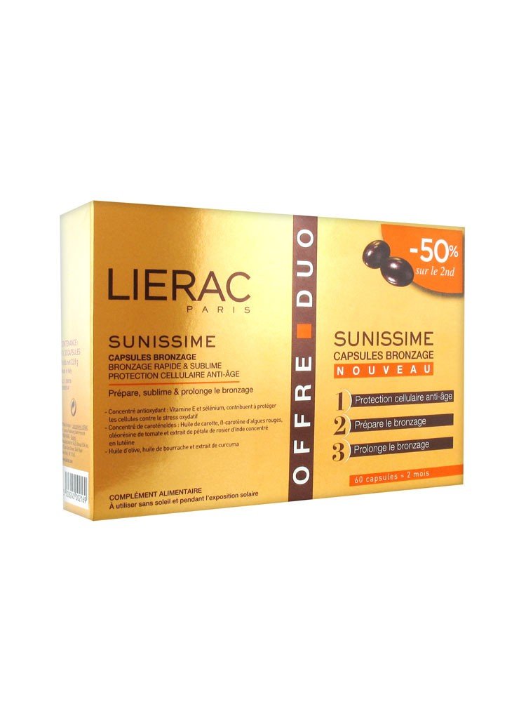 Lierac sunissime duo capsulas