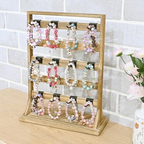 Ikee Design WD2005-OK Free Assemble Wooden Jewelry Display Rack thumb #6