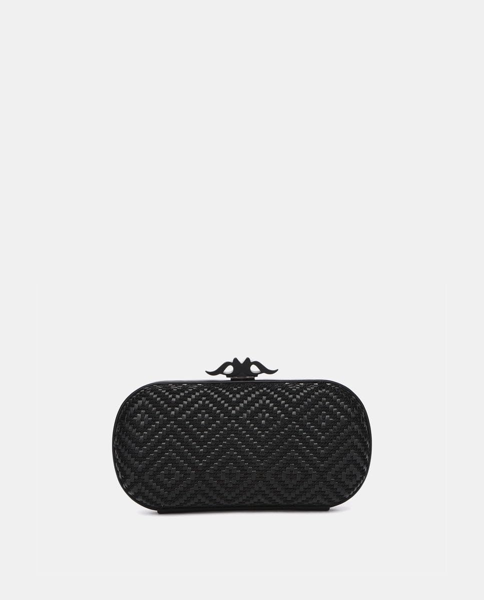 Abbacino clutch de fiesta con estampado geométrico