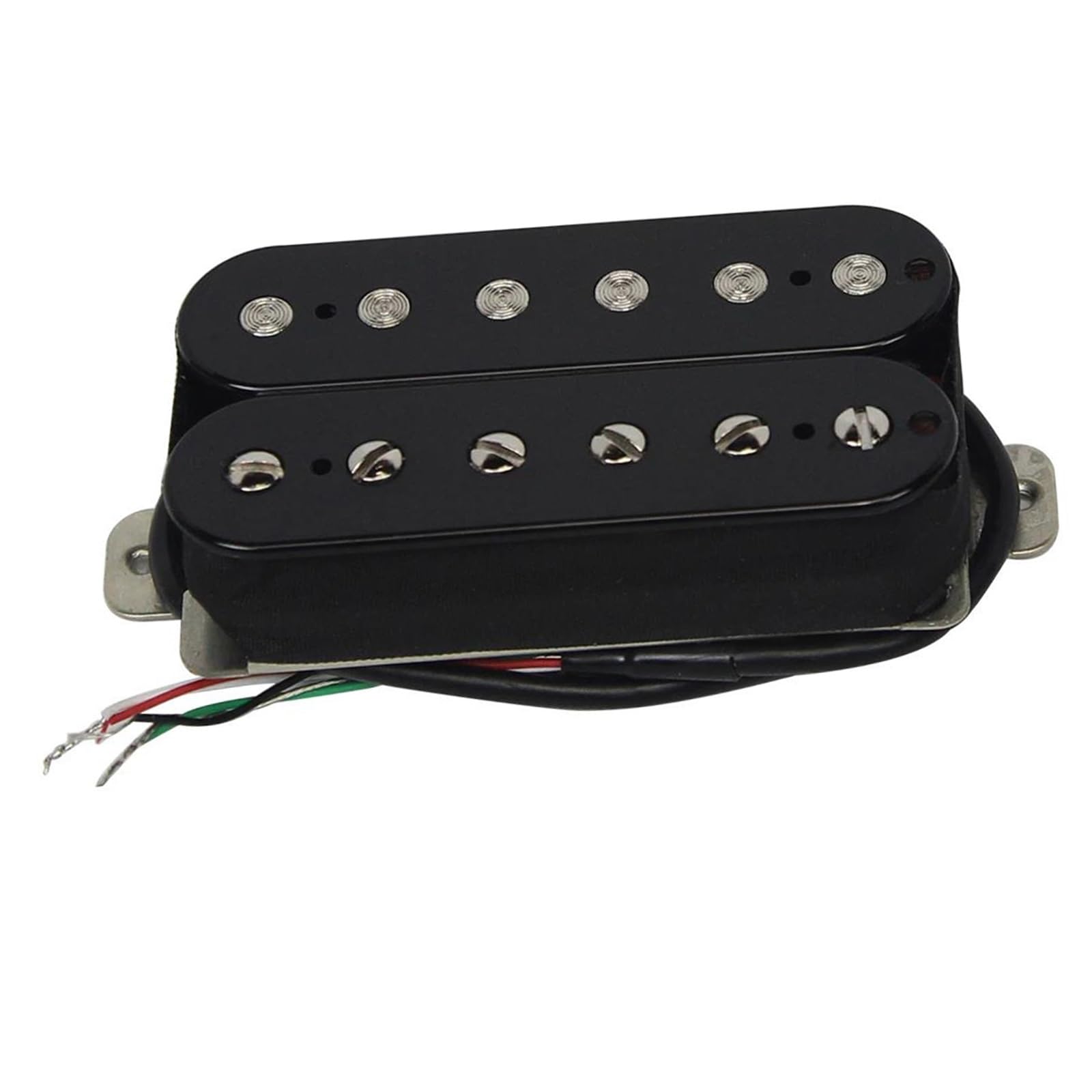 Amantes de la música Pastilla Para Guitarra Eléctr Guitarra Eléctrica Alnico 5 Humbucker Pickup 14K Pastilla De Puente De Guitarra Accesorios De Guitarra Negra