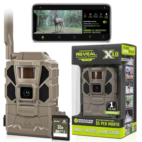 Tactacam REVEAL X Gen 3.0 Cellular Trail Camera