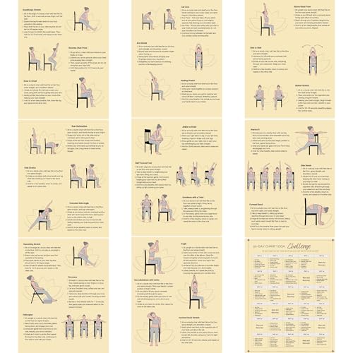 30-Day Seated Workout Chart