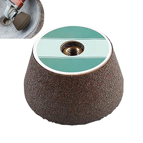 Decorhome Disco de lija con rosca de cobre, potente herramienta de corte y lijado para piedra, acero, guijarros