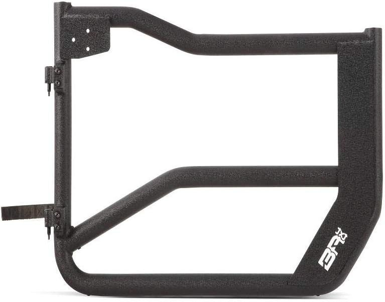 Body Armor 2018-2020 Compatible with Jeep Wrangler JL 2019-2020 Gladiator JT Tube Doors Front Pair Black JL-6154