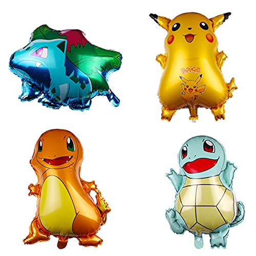 Pokémon verjaardagsdecoratie, met Pikachu banner, verjaardagsballonnen, voor kinderverjaardag, feestaccessoires - Image 4