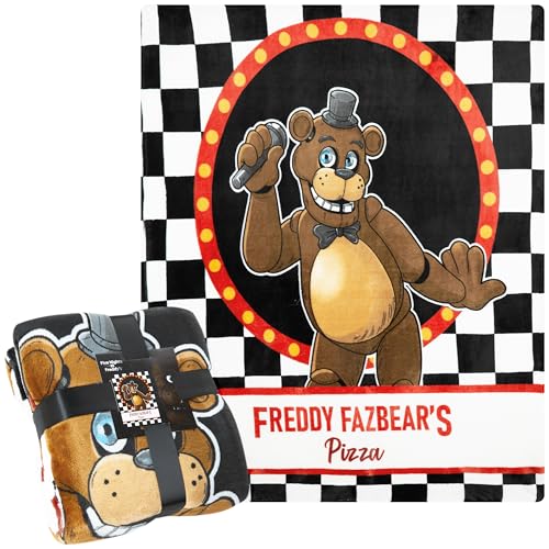Get Trend Five Nights at Freddys Manta Polar Suave para Sofá o