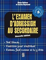 Examen d'admission au secondaire L' 2896421750 Book Cover