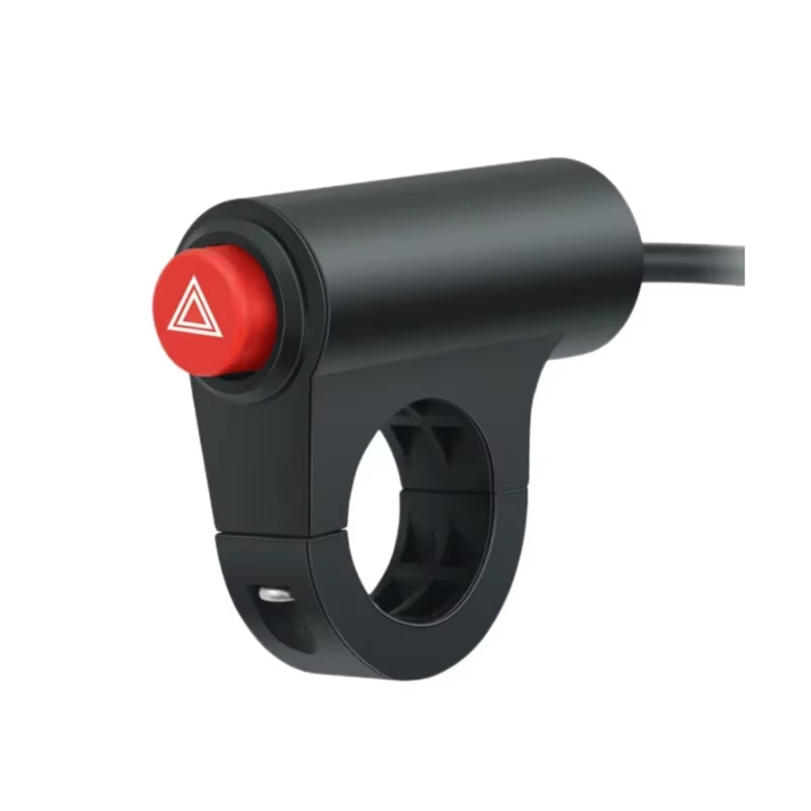 Moto bouton démarrage du moteur Diamètre 22 Mm Interrupteur Universel Pour Feux D'avertissement Et D'urgence De Moto Double Bouton Accessoires