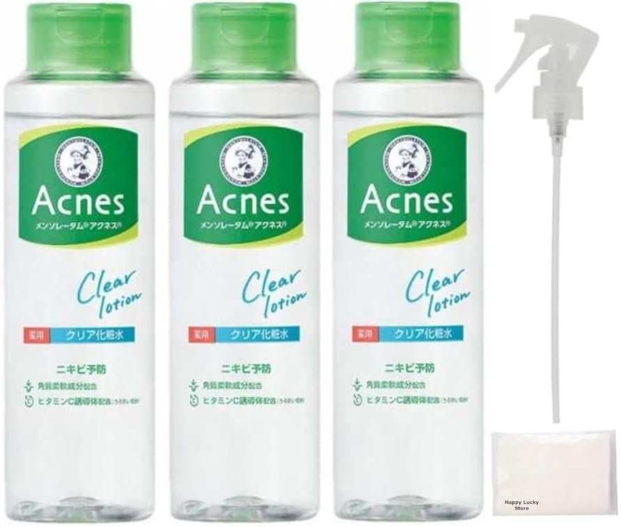 Amazon | メンソレータム アクネス Acnes 薬用 クリア化粧水 180ml 