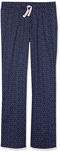 Image of Amazon Essentials Women's Cotton Pajama Pants, Breathable Poplin Sleep Pant with Drawstring Elastic Waist