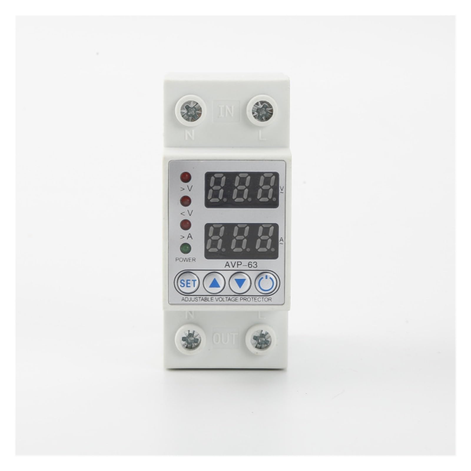 Protection surtensions domestique réglable 63A pour éliminer les risques de court-circuit