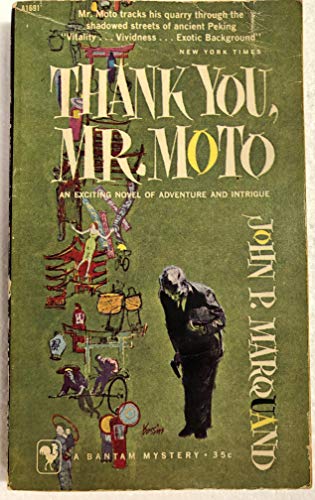 Thank you, Mr. Moto (A Bantam mystery) B0007FXJJM Book Cover