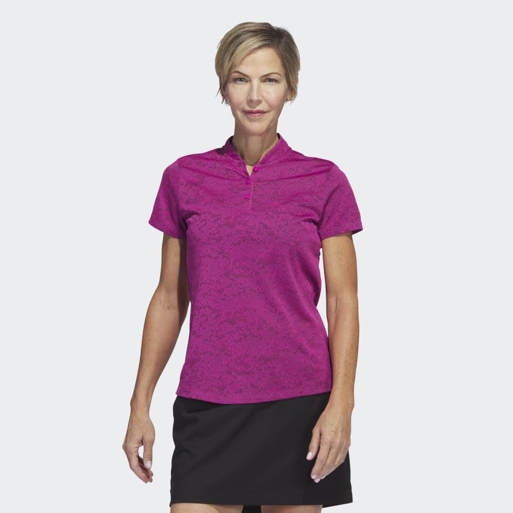 adidas Polo Donna Jacquard Maglietta da golf Donna