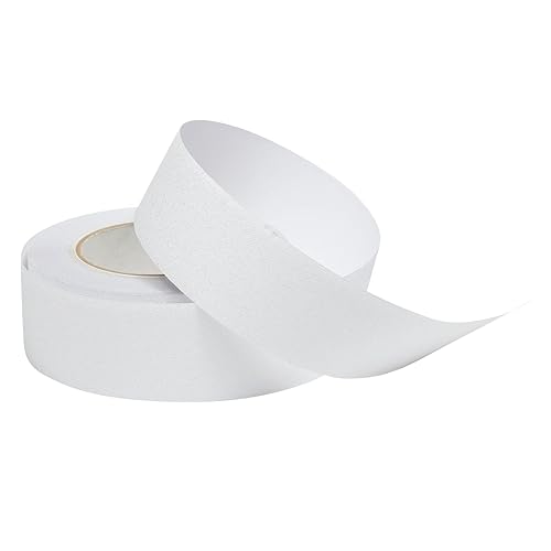 Miniatura 6 de Rollo de cinta de tracción antideslizante transparente, tiras autoadhesivas para seguridad de escaleras, piscinas, barcos, 2 pulgadas x 30 pies