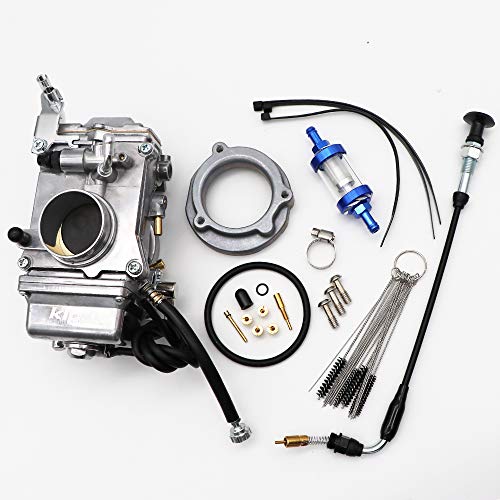 Kipa Carburetor For Mikuni Hsr42 Hsr 42Mm Fit Evo Evolution Twin Cam Glide Dyna Super Wide Lower Rider Disc Glide Fatboy Heritage Softail Night Train Road King #TOP4