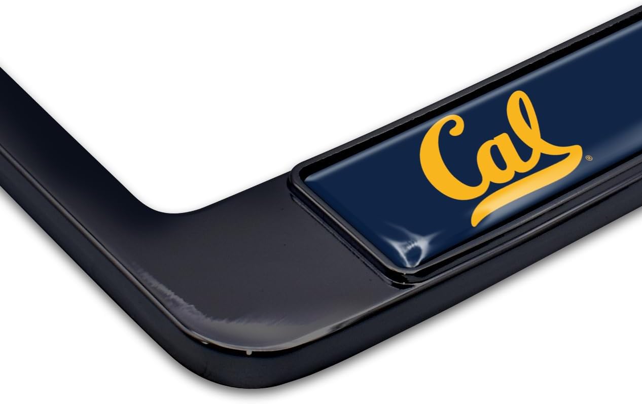 Cal Golden Bears Black License Plate Frame - Image 3