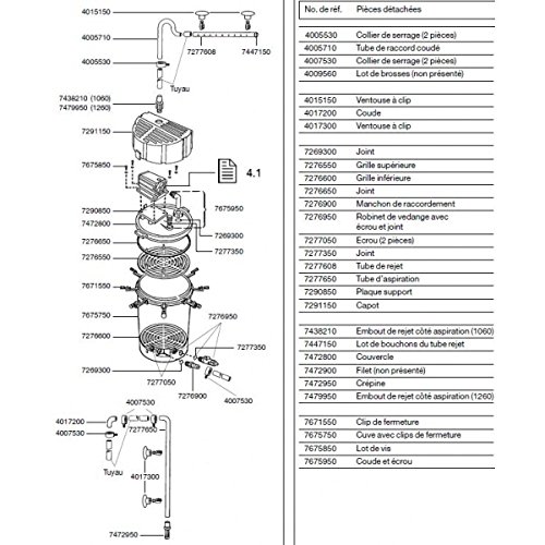 Ersatzteile für Eheim 2260 Classic 1500 XL