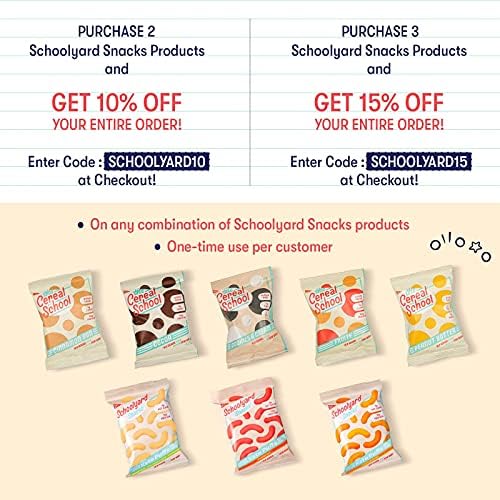 Schoolyard Snacks - Keto Cereal Low Carb, Zero Sugar - A Healthy High  Protein Cereal Snack & Breakfast - The Perfect Keto Cereal with 100  calories, ...