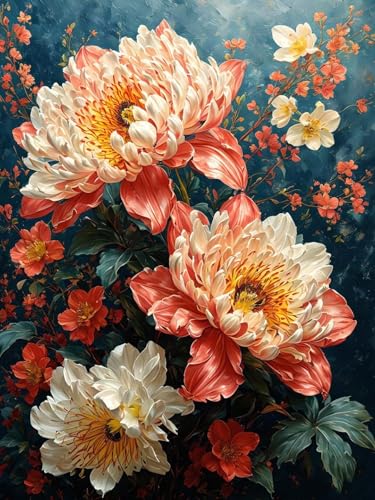 Peinture Diamant Fleurs Automne pour sublimer votre décoration intérieure