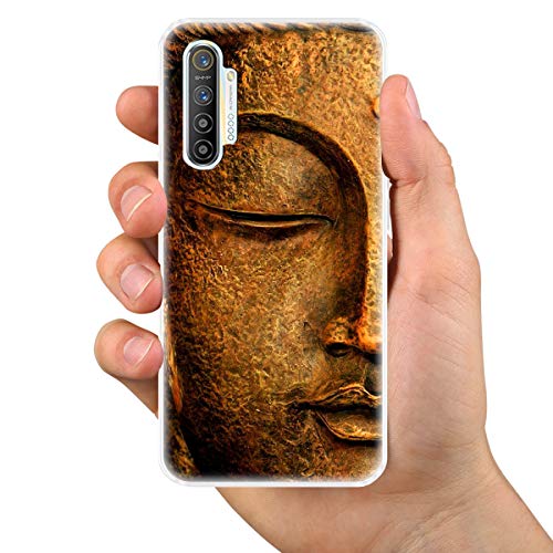 Image of Fashionury inchBUDDHA'S Meditation Designer Printed Shock Proof Soft Silicon Back Cover for Realme XT