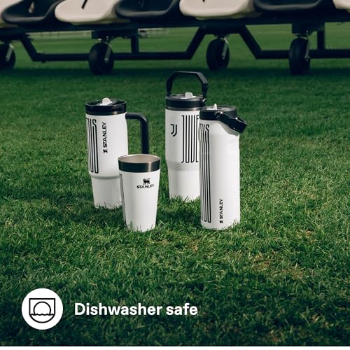Image of Stanley 1913 Flip Straw Sports Water Bottle 0.7L - Juventus | 10 Hours Cold - 3 Days Iced - BPA-Free - Leak Resistant - Dishwasher Safe - Fits Cup Holder