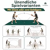 two46 Boardball | Klettballspiel war gestern - Das Neue Outdoor Spiel für Kinder & Erwachsene | Erfunden in DE - Alternative zu Badminton & Tennis | spannendes Strand- & Garten Spiel