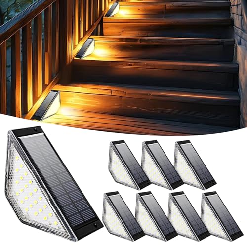 Lumières Solaire Jardin BORDEAG : Sécurisez Vos Marches et Clôtures Obscures