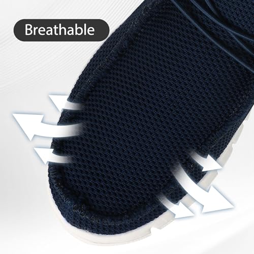 Black Shoes Mens Loafers & Slip-ons|Casual Dress Business Boat Shoes Lightweight Slip on Walking Sneakers Slippers3