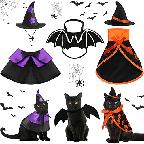 Disfraz Halloween para mascotas pequeño conjunto 5 piezas