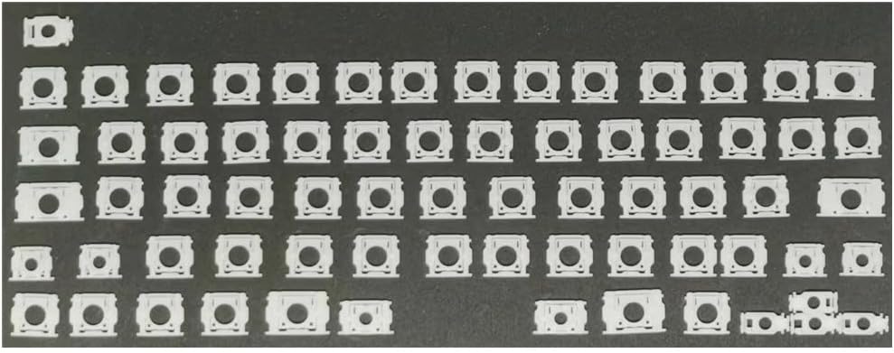 Replacement Full Keyboard Hinge Keycap Scissor Clips Set Compatible With Macbook Pro Retina 13" 16" Model A2141 A2289 A2251 2019 EMC 3348 3349 3456 Mode A2338 MYDA2LL/A M1 EMC 3578 2020 Year