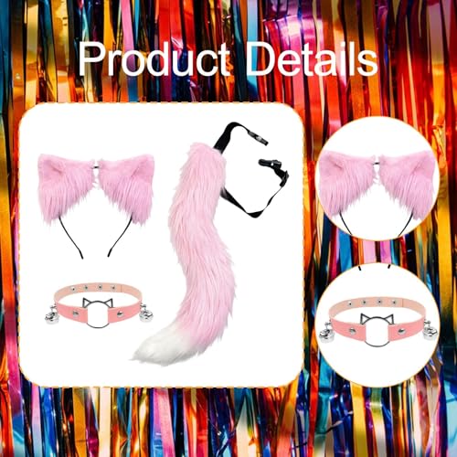Gargantillas con Y Cola Larga Milageto: collar de Halloween, complemento de carnaval y disfraz 2