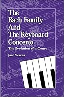 The Bach Family and the Keyboard Concerto: The Evolution of a Genre (Detroit Monographs in Musicology) (Detroit Monographs in Musicology) 0899900968 Book Cover