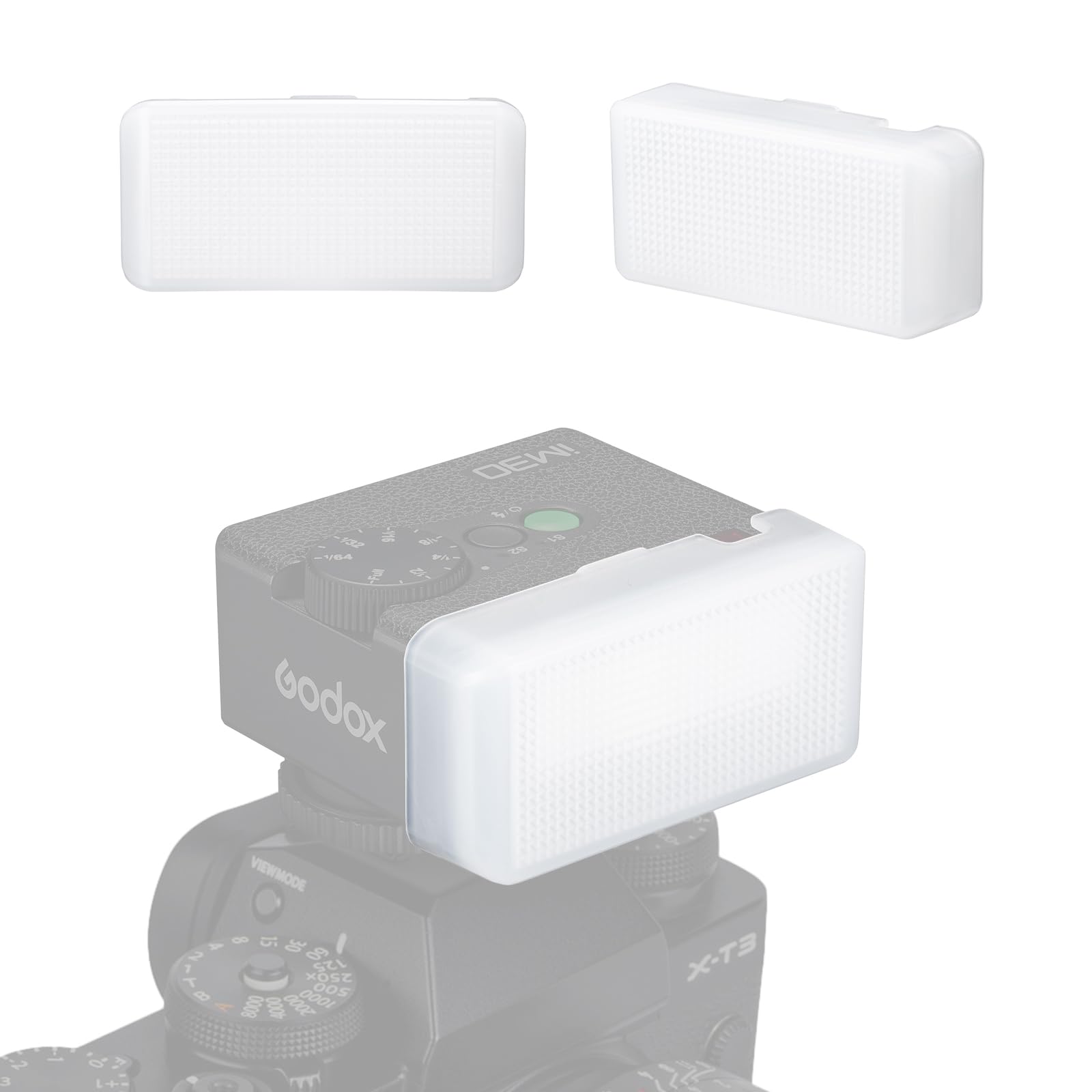 Godox IM30DF Flash Diffuser for Godox IM30 Mini Flash, White Diffuser Softens Harsh Shadows, Bring a Softer Effect