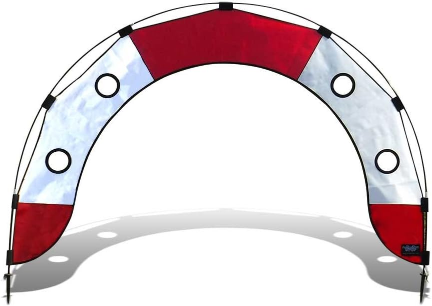 5 ft. Arch FPV Racing Air Gate - White/Red