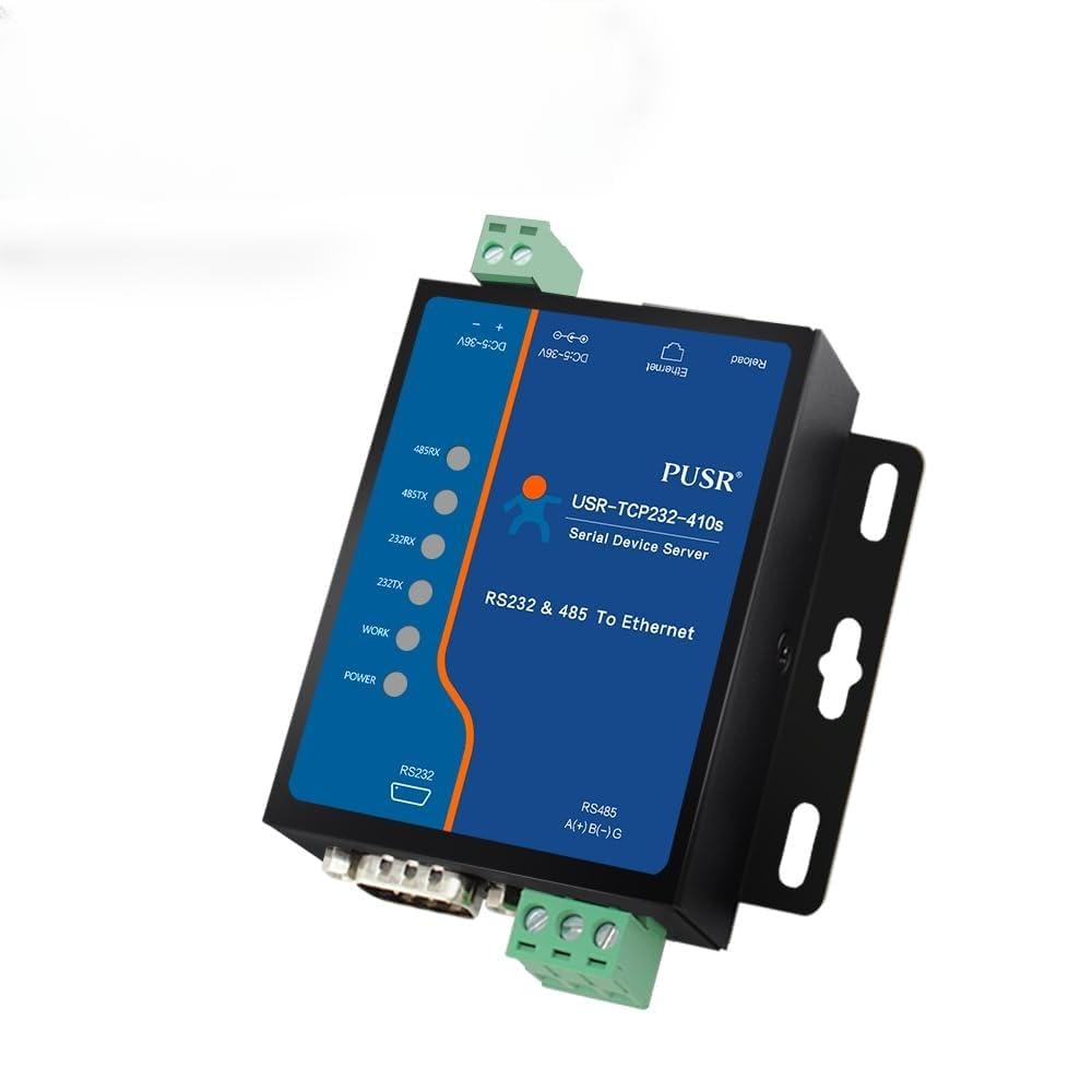Edge Computing RS485 RS232 to Ethernet Modbus Gateway Modbus to ethernet Support MQTT SSL/TLS encryption in HTTP Modbus RTU to TCP USR-TCP232-410S-New