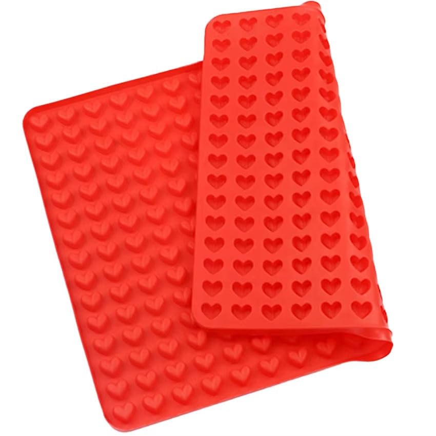 YellowCult 3D Candy Silicone Mould for Art & Craft, DIY, Resin Art, Charms, Soap, Chocolates, Candies, Ice Cubes,Wax Melts, Candles Making Supplies [255-Holes Love Silicone Mould]-image-24