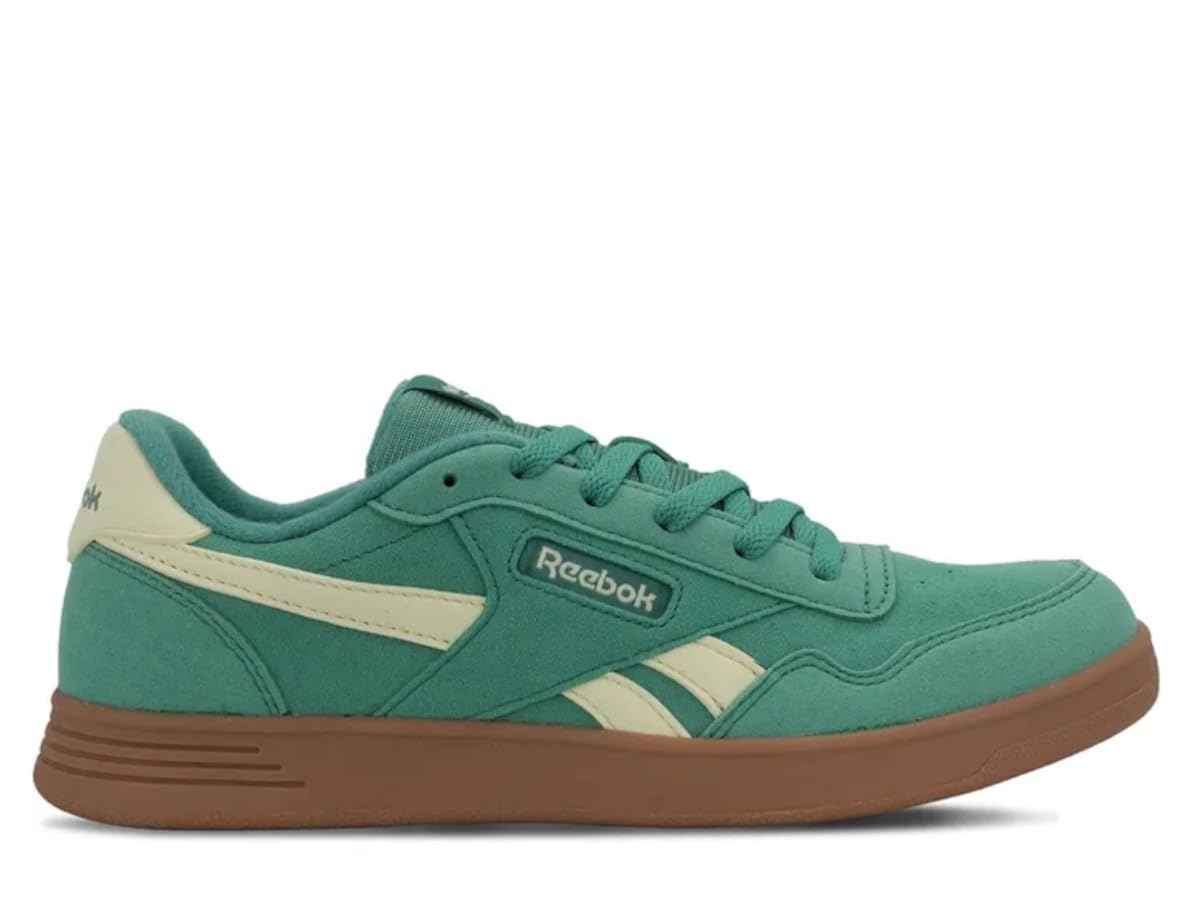 Reebok Unisex Kids Court Advance Sneaker, Upgradegreen Yellowhaze Sgum1, 5.5 UK