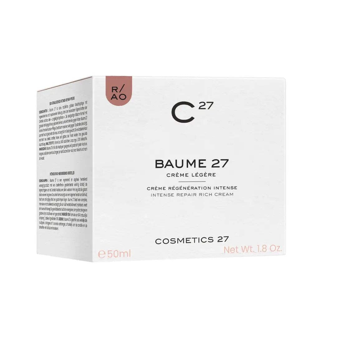 Cosmetics 27 BAUME 27 Creme Legere 50ml