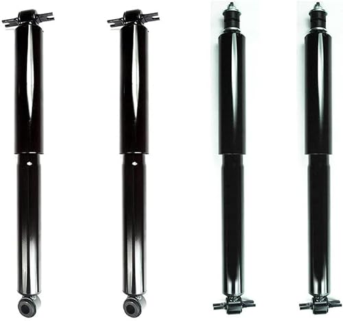 A-Partrix 4x Shocks Front and Rear Shock Absorber Set Replacement Fits Jeep Wagoneer 1984-1990 Fits Jeep Cherokee 1984-1996