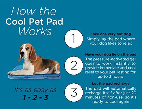 The Green Pet Shop Dog Cooling Mat - Pressure-Activated Gel Cooling Mat For Dogs, Medium Size - This Pet Cooling Mat… - Image 7