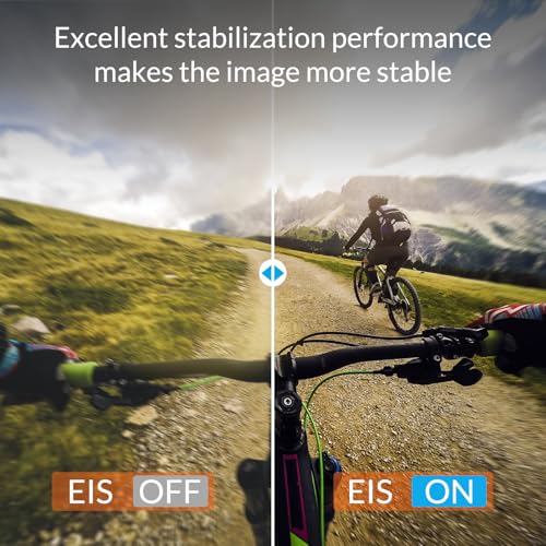Image of icefox Action Cam 4K 60FPS 20MP Underwater Camera with EIS, 5x Zoom, WiFi Remote Control, Action Cam Waterproof App for Video and Photo Editing, Ideal for Cycling, Diving and Swimming