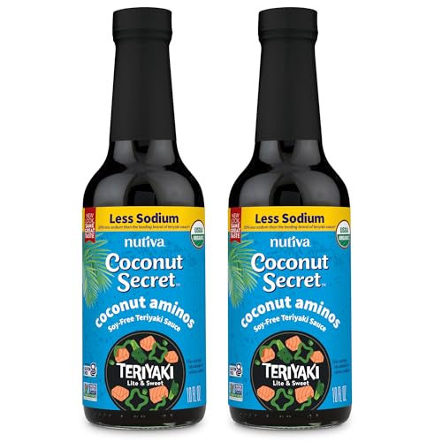 Coconut Secret Coconut Aminos Teriyaki Sauce (2 Pack) - 10