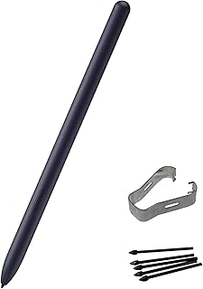 Tab S7 S Pen Replacemen Stylus Pen for Samsung Galaxy Tab Tab S7 S7+ Plus (EJ-PT870) S8 S8+ S8 Ultra Touch Pen + Tips/Nibs(Without Bluetooth)(Mystic Black)