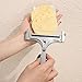 Cheese Slicer & Cheese Cutter - Adjustable Stainless Steel Wire Cheese Cutter with 1 Extra Wires - Cheese Shaver for Mozzarella, Cheddar, Gruyere - Cheese Slicer with Wire (Silver)